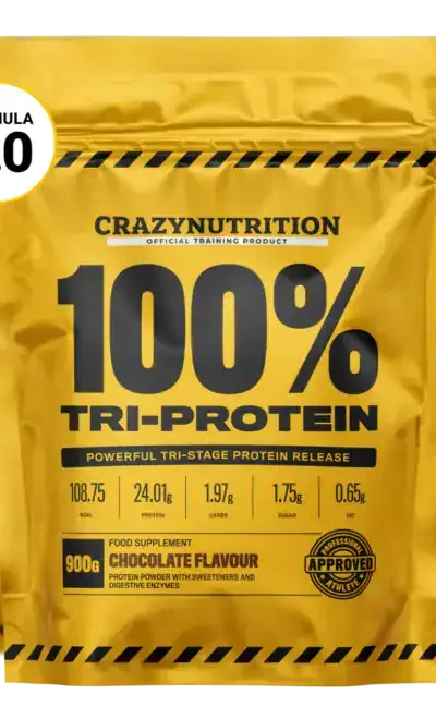 Crazy Nutrition 100% Tri Protein